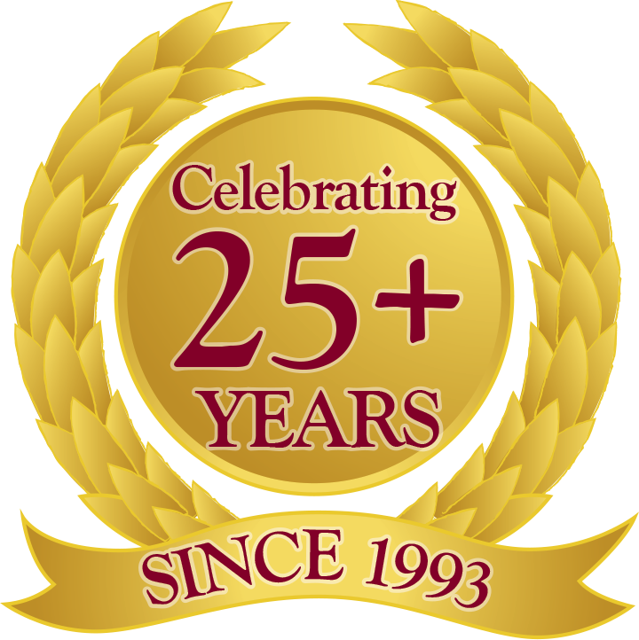 Celebrating-25-years-SINCE-1993-logo