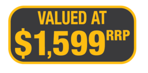 InverX X45 valued at $1,599 RRP